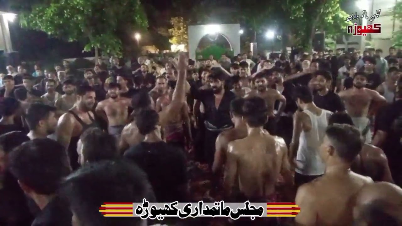 1st Muharram 1444 Matamdari At Markazi Imambargah Hussainia Khewra Nohakhawn Asif Ali Shahid Party