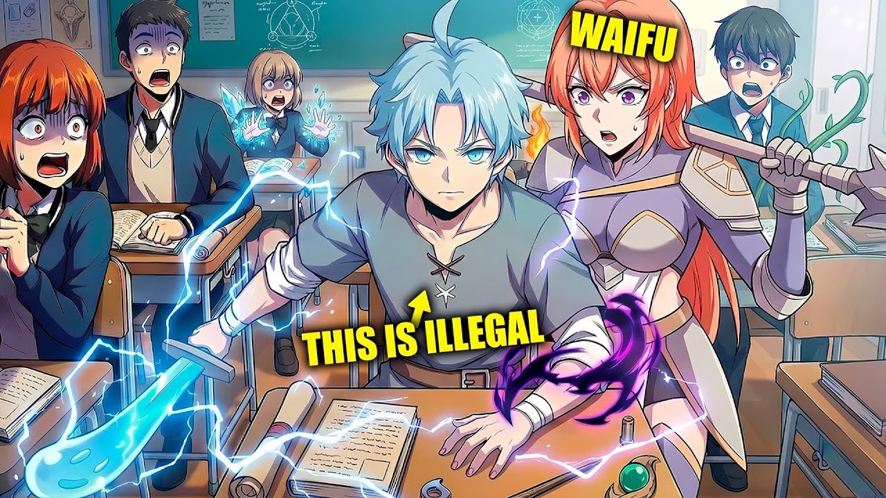 Born a Commoner, He Awakens Four Elements While Nobles Get Only One | Manhwa Recap