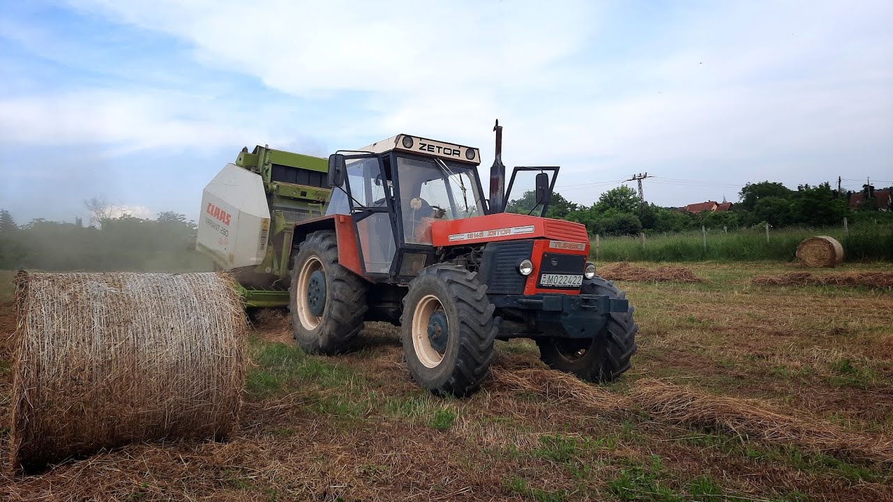 Zetor 16145 Turbo Baling/Bálázás 2023