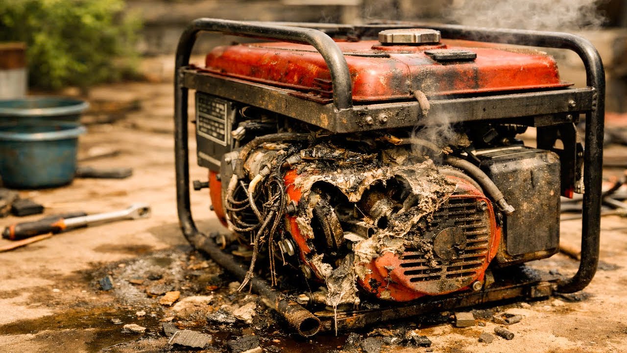 “Broken Gas Generator – Extreme Restoration”