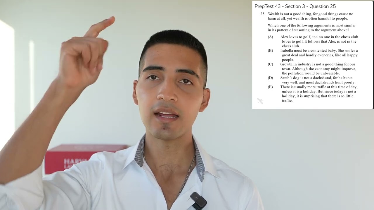 Exact Method To Get the Hardest LSAT Questions Correct (From 180-Scorer, Harvard Law)