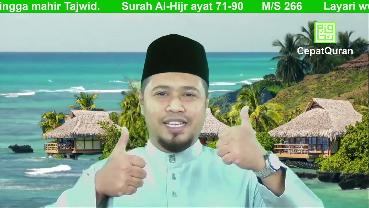 Cepat Quran Ilmu Tajwid Surah Al-Hijr ayat 71-90