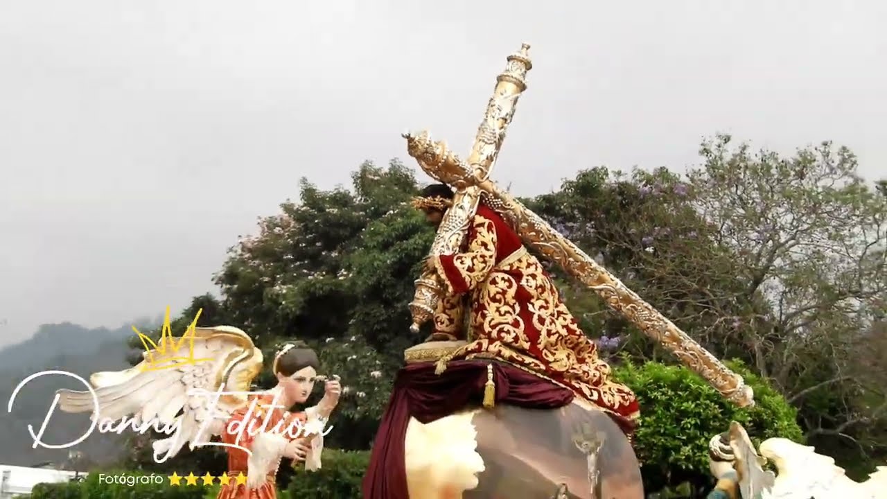Jesús de la caída de la iglesia ⛪️ San bartolo, Antigua Guatemala, pasó por el parq__Danny Edition's