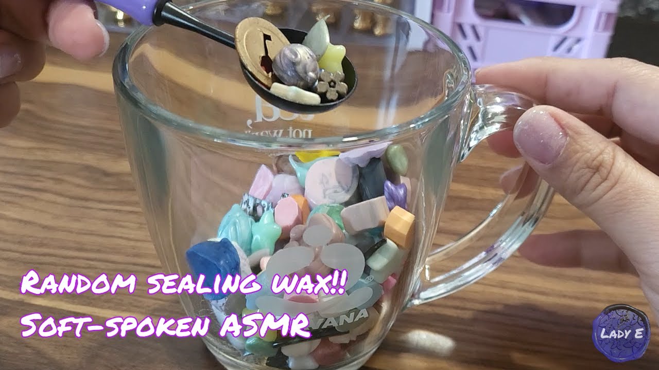ASMR Wax Sealing | Random Wax (Soft-Spoken)