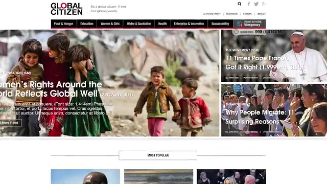What is Global Citizen
