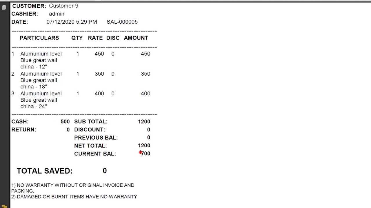Credit Sale   Payment Installment