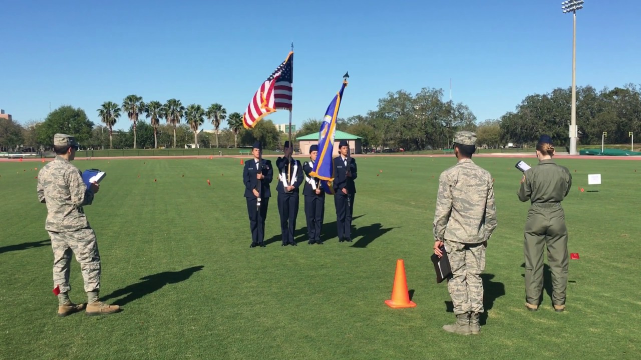 States Drill Competition Air Force Color Guard Sequence
