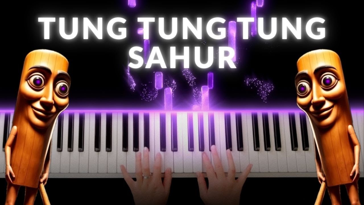 Tung Tung Tung Sahur | Piano Cover (Spooky)