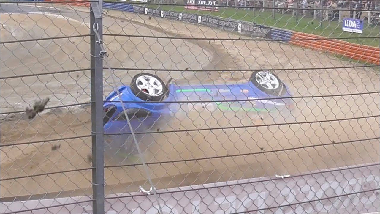 Rallycross kerlabo 2024 #crash #mistakes #show