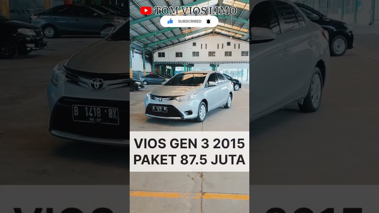 MOBIL BEKAS MURAH || VIOS GEN 3 2015 KM 200 RIBUAN || PAKET 87.5 JUTA || #bluebird