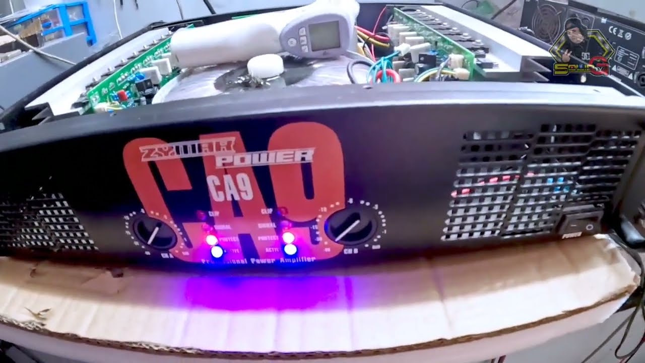 ZYMAR CA9 POWER AMPLIFIER UMIINIT DAW PAANU AYUSIN AT PATITIBAYIN AGAD