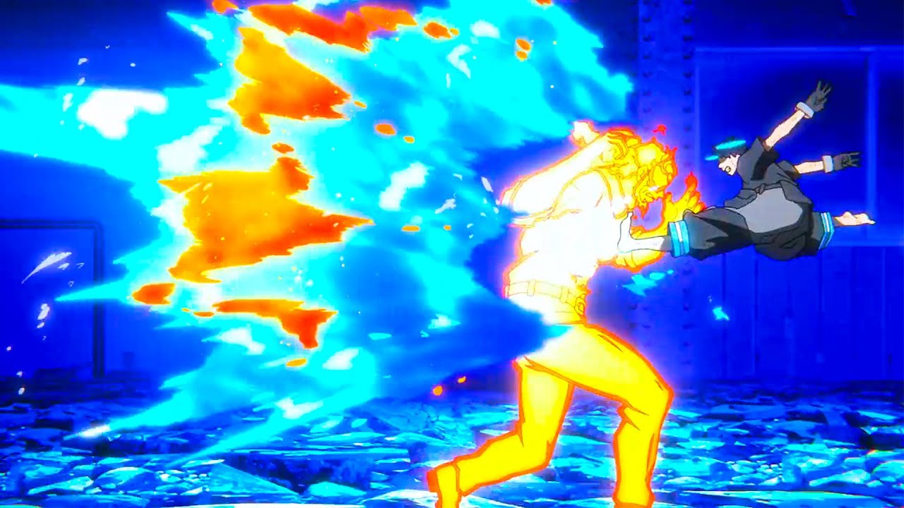 Shrina vs Burns Leonardo「Fire Force Season 3 AMV」Lie To Me