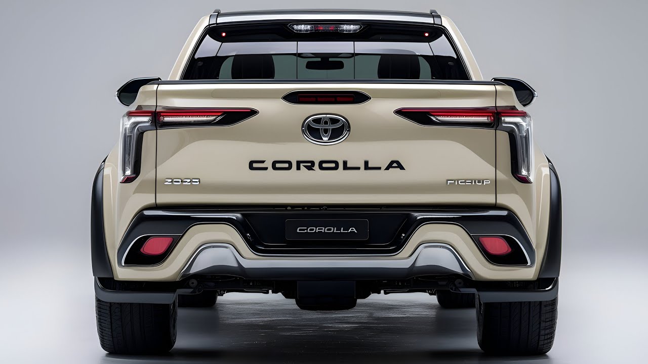 2025 Toyota Corolla Pickup truck: Compact Design Interior & exterior!