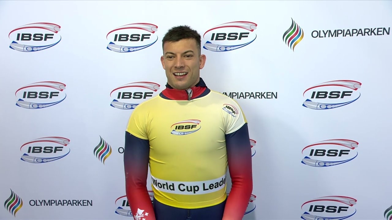 Winning run of Matt Weston !!!!! #ibsfsliding #automobile #skeleton #milanocortina2026 #sports