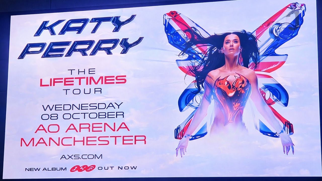 Katy Perry Live at The AO Arena, Manchester 08/10/2025 -The Lifetimes Tour
