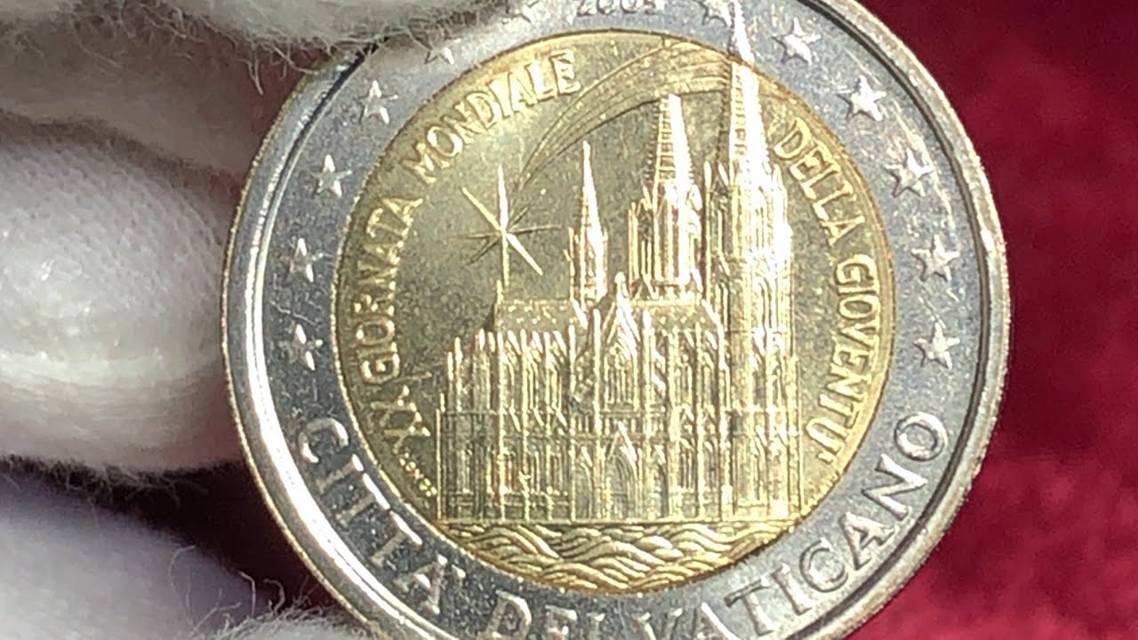 2 euro commemorative coin 2005 Vaticano