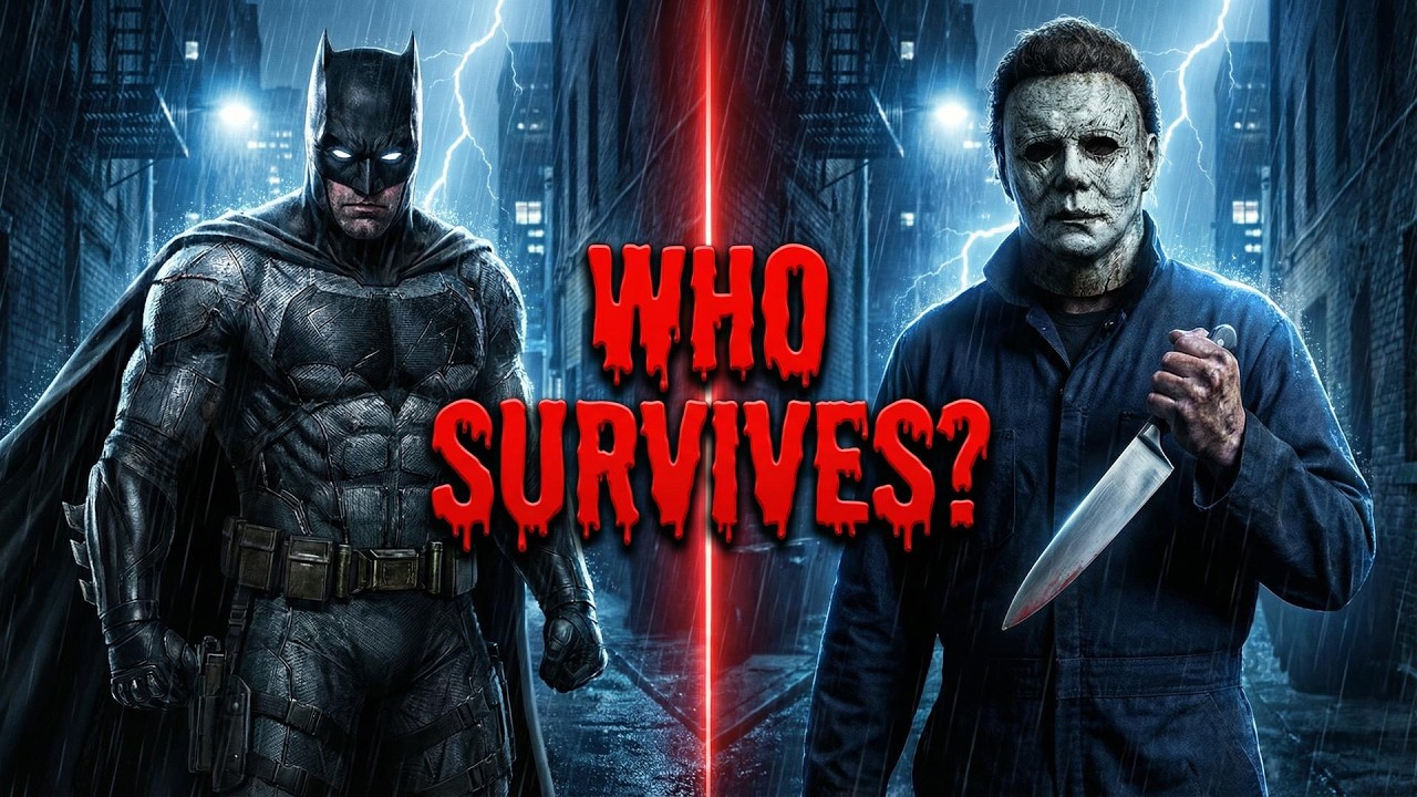 Batman vs Michael Myers: Horror Meets Heroism