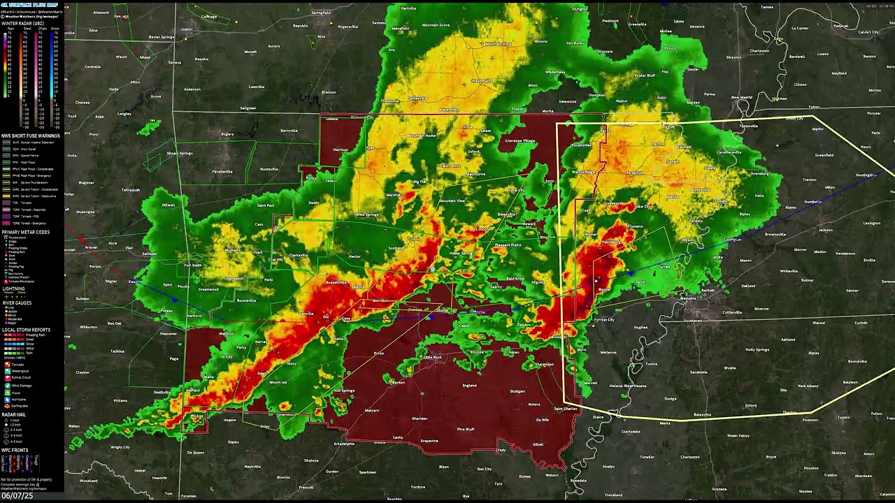 TEST: 4K Radar Advisories & More: U.S. 