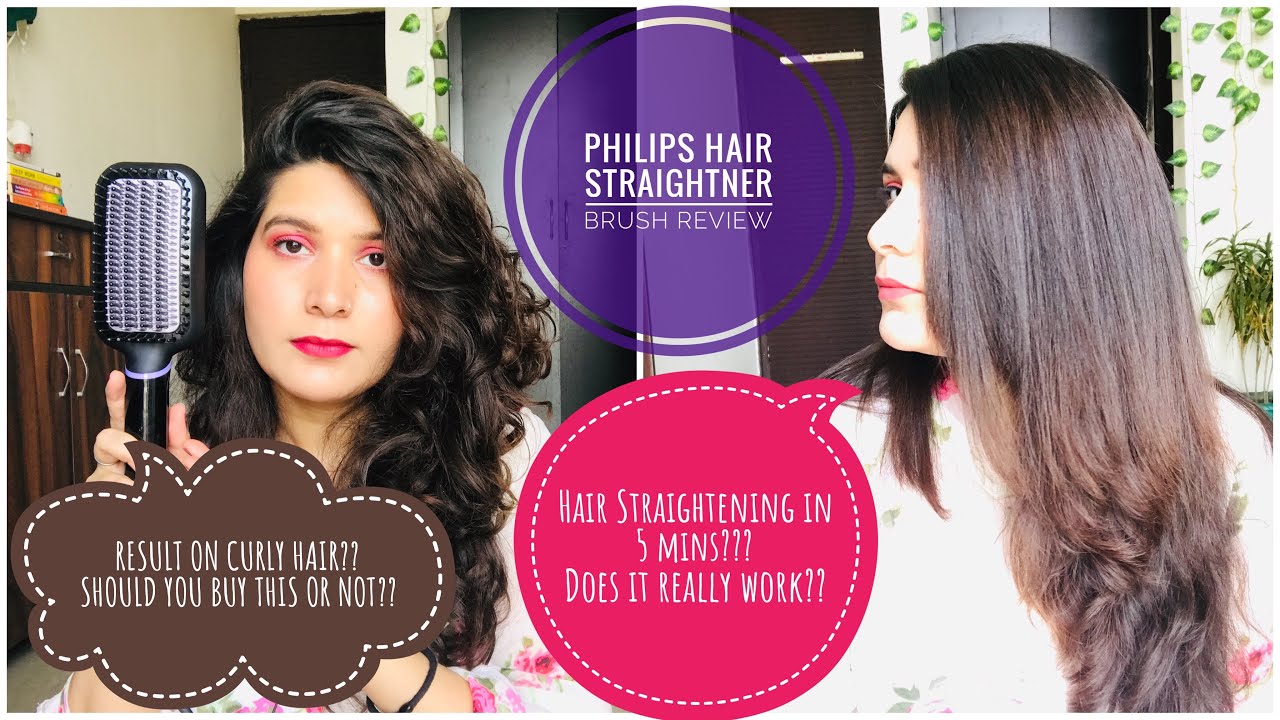 Выпрямление волос за 5 минут? | Честный обзор выпрямителя для волос Philips | Skallure