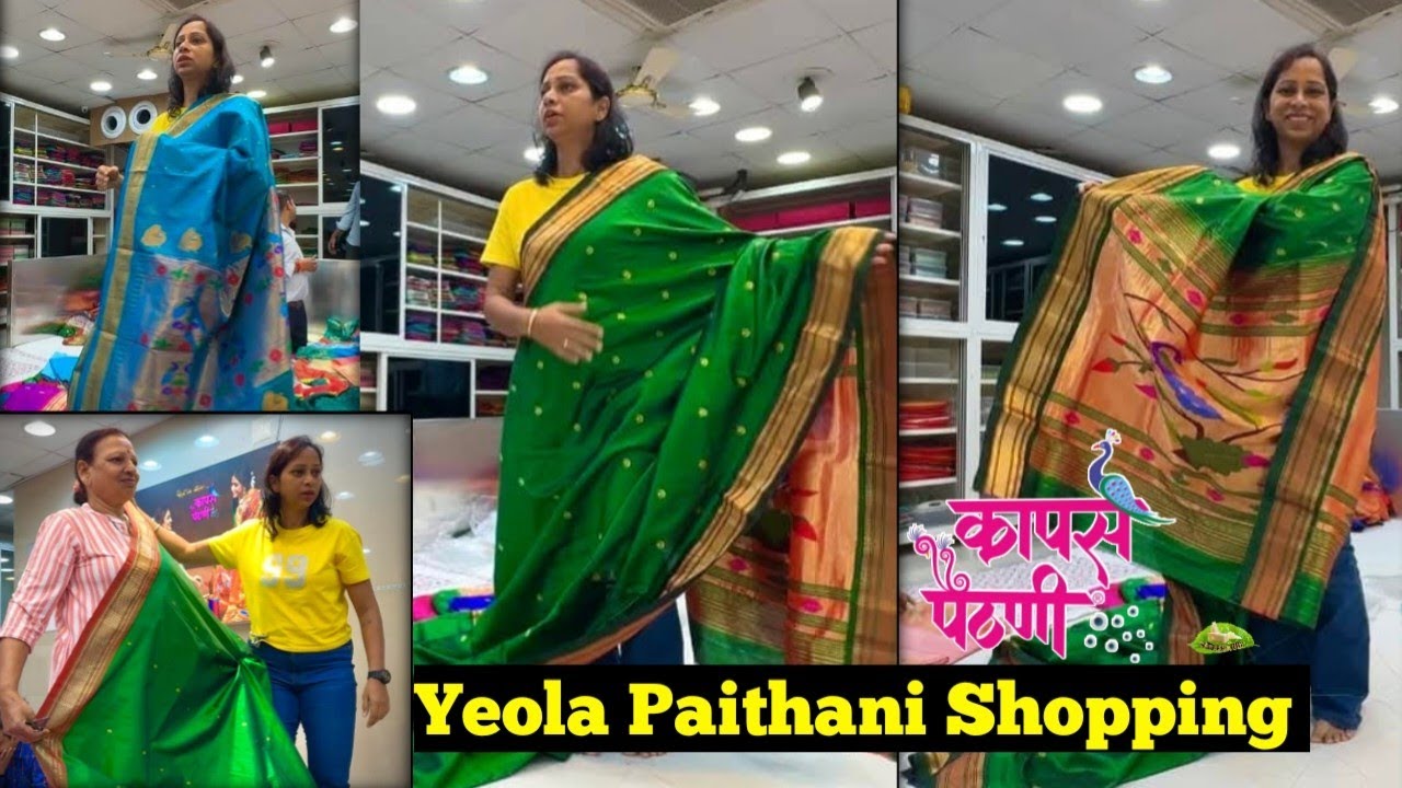 Yeola Paithani Saree Shopping