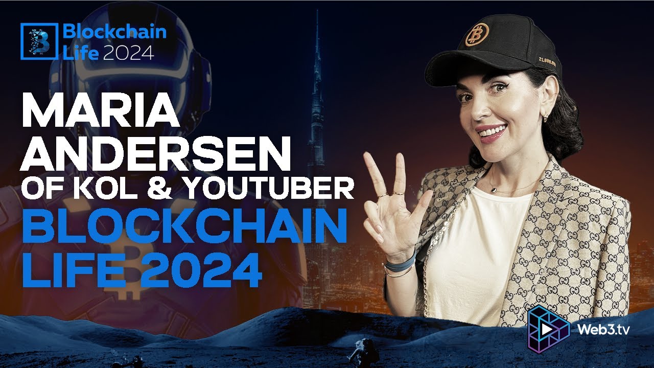 Maria Andersen, Crypto Educator and Investor at Blockchain Life 2024