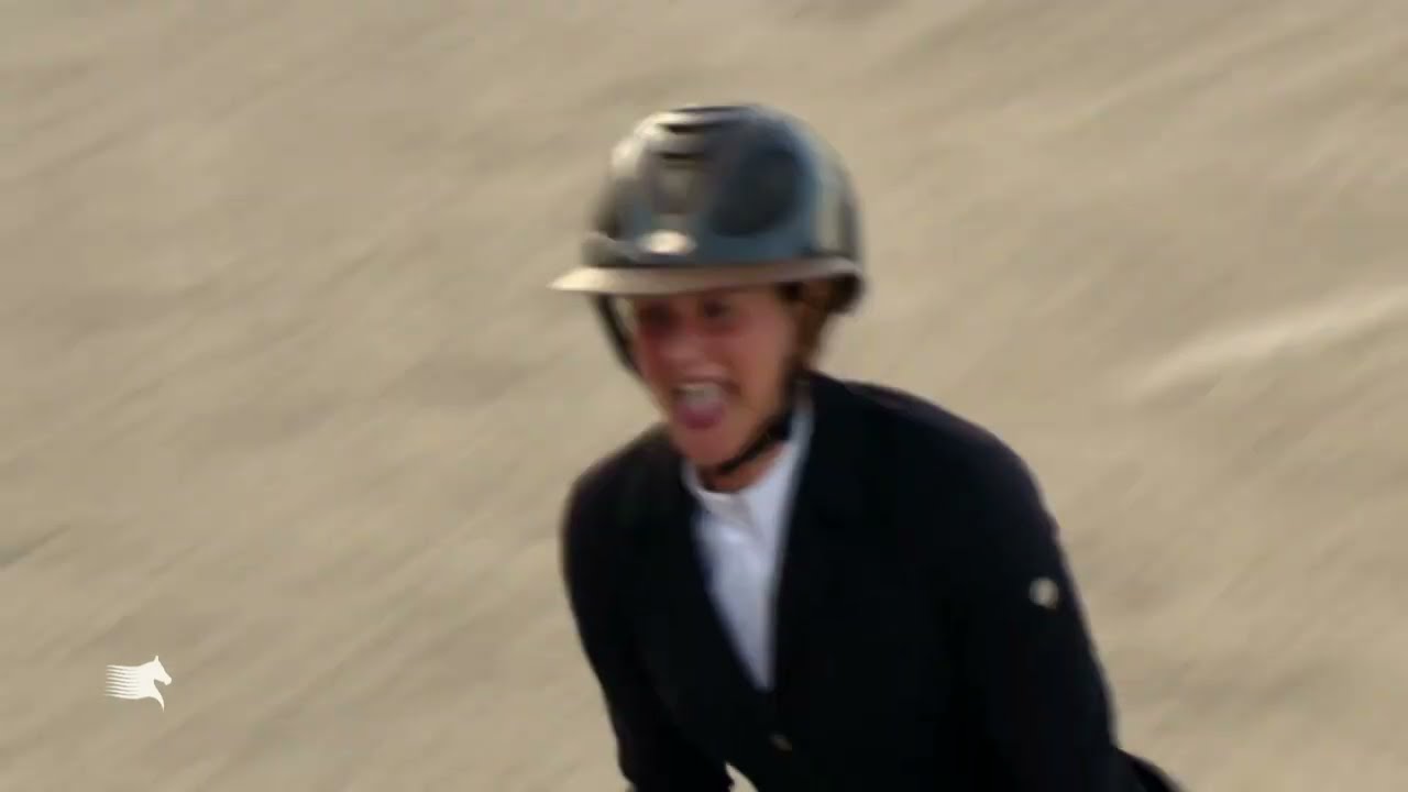 Incredible Jump Off From Katrin Eckermann In The LGCT Grand Prix of Miami Beach
