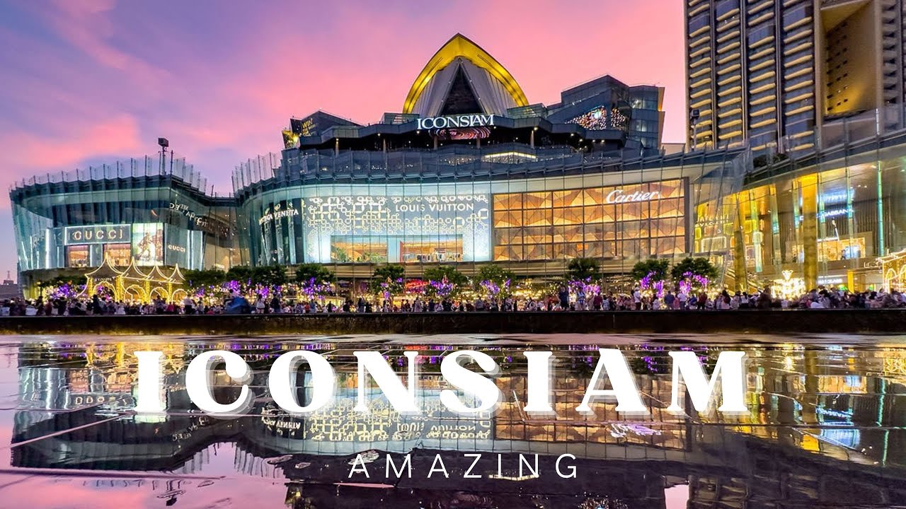 4K Iconsiam shopping Mall Bangkok Thailand #thailand #iconsiam #shopping #mall #bangkok