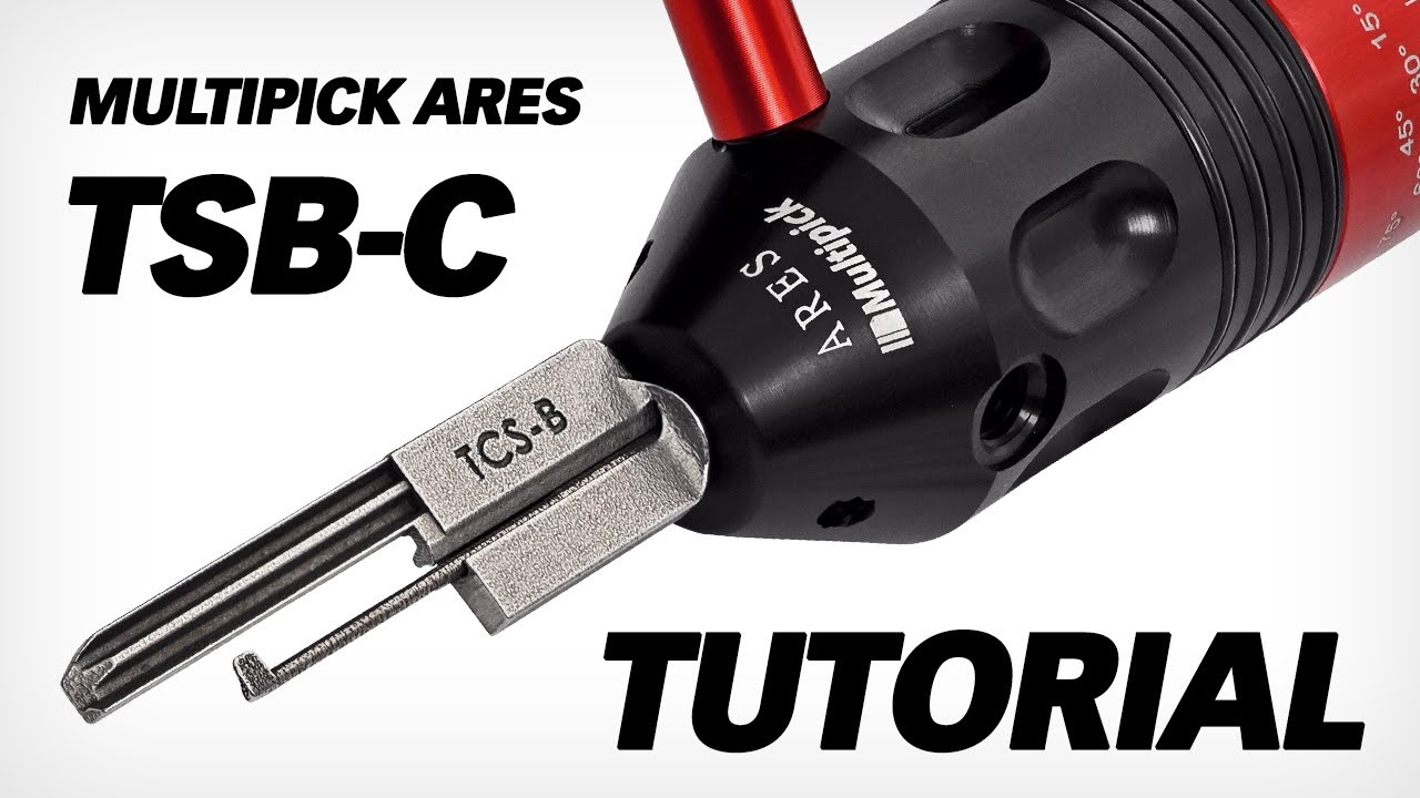 Multipick Ares Tutorial - TSB-C | Türöffnung für Feuerwehr und Schlüsseldienst