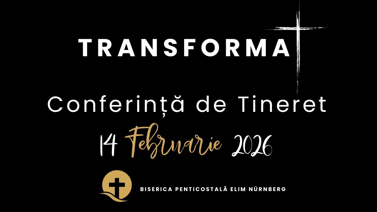 [ LIVE ] Conferinta de Tineret - Transformat | 14.02.2026 | Pastor Onisim Botezatu |