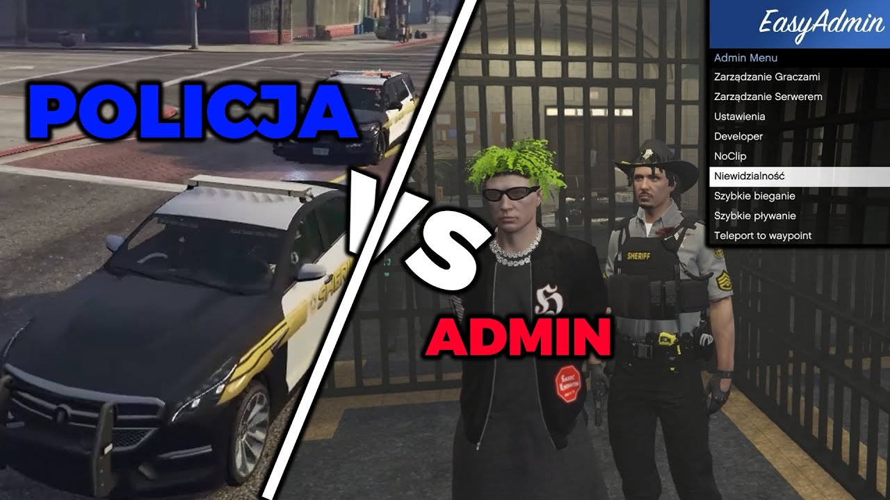 ADMIN VS POLICJA NA WL OFF