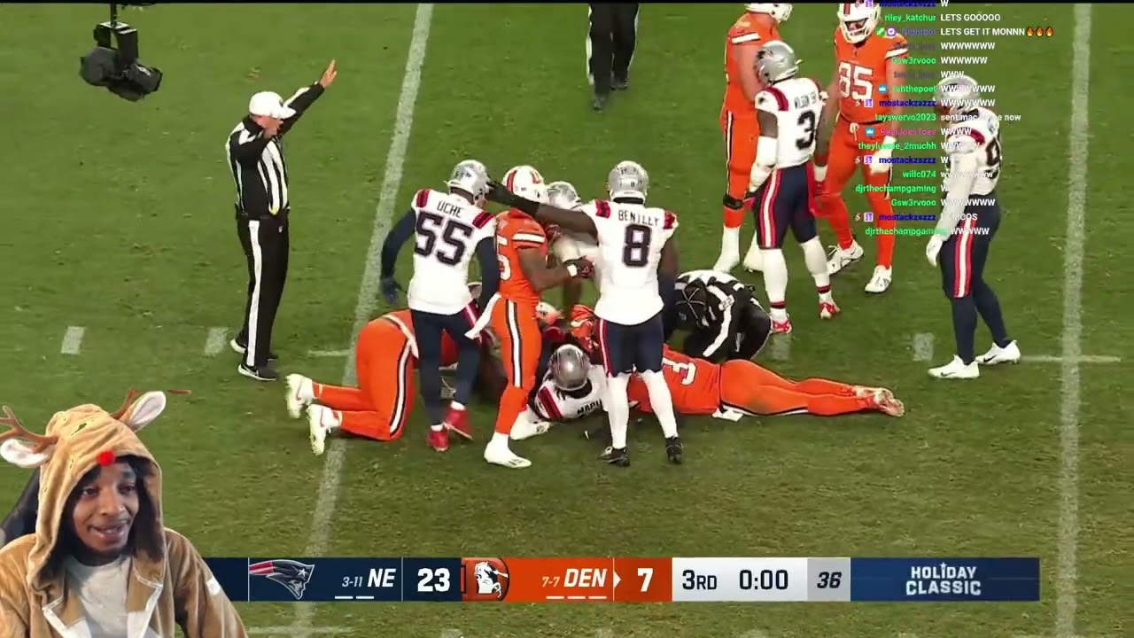 FlightReacts To New England Patriots vs. Denver Broncos | 2023 Week 16 Game Highlights!