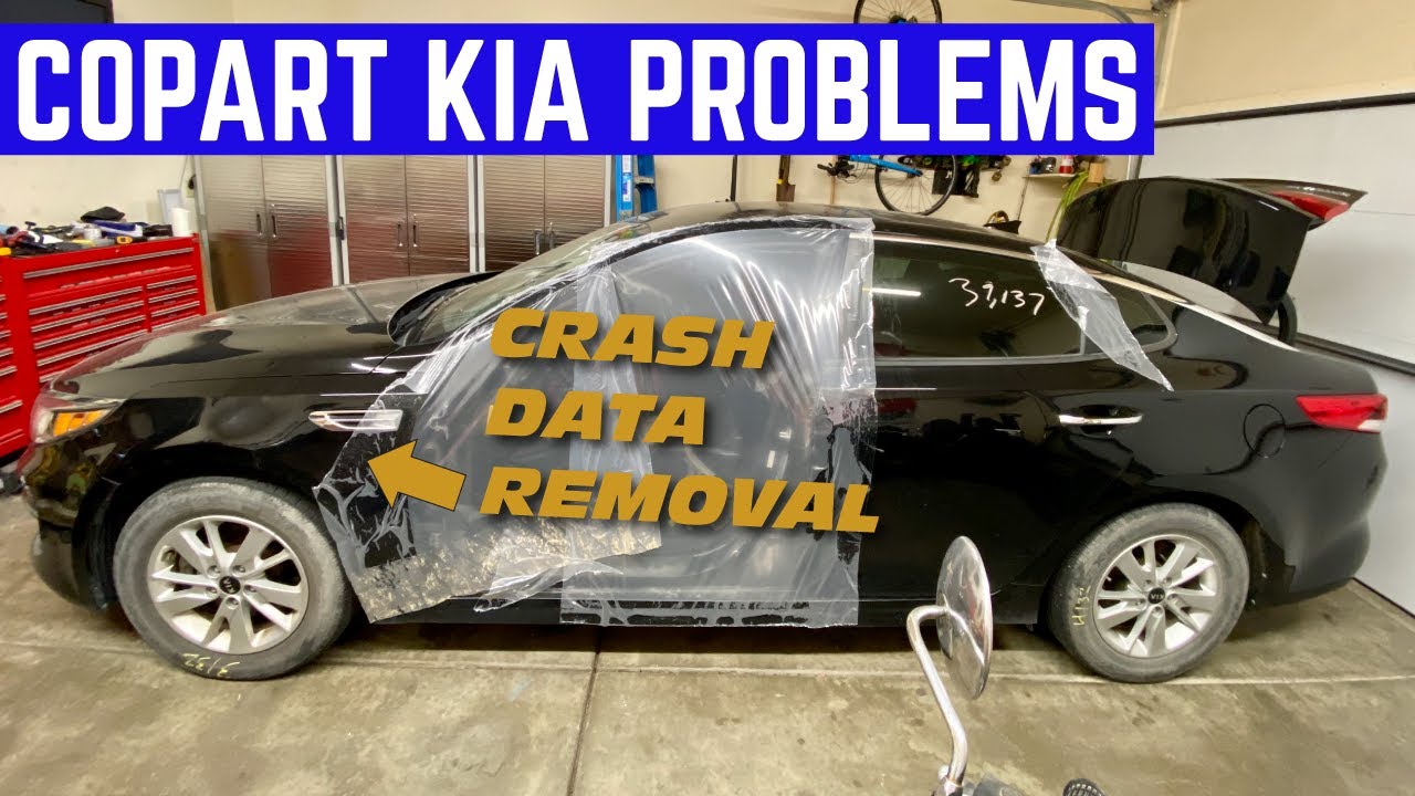 Working On The TOTALED Kia Is More DIFFICULT Than You THINK *Airbag Computer Removal*