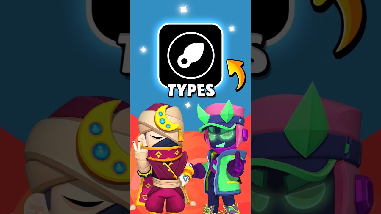 Every Assassin MAIN Ever in Brawl Stars! 😳 #brawlstars