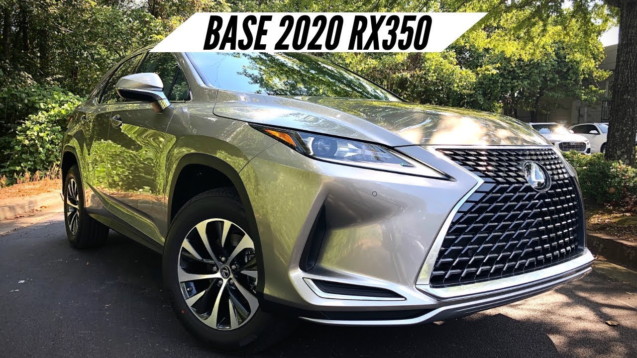 Base 2020 RX350 Walkaround / Interior Features