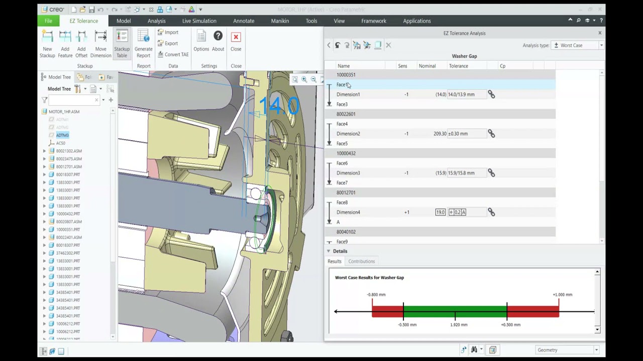 Creo EZ Tolerance Analysis Extension - webinar