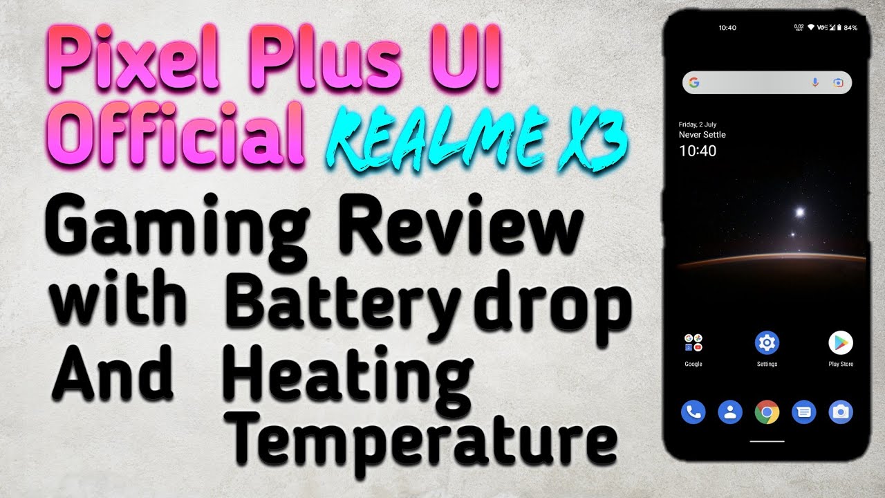 Кастомная прошивка для Realme X3 | Официальная Pixel Plus UI | Процесс установки и обзор игрового...