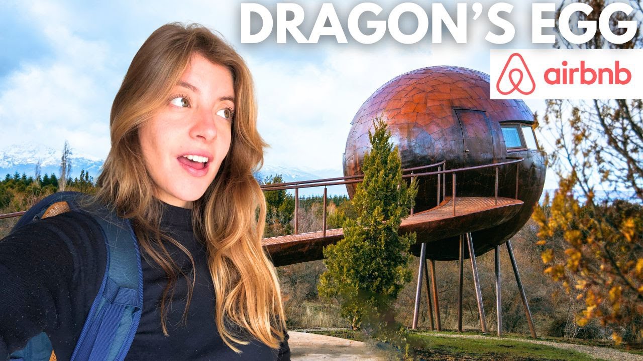 I stayed in an AIRBNB shaped like a DRAGON’S EGG | ARGENTINA best stays