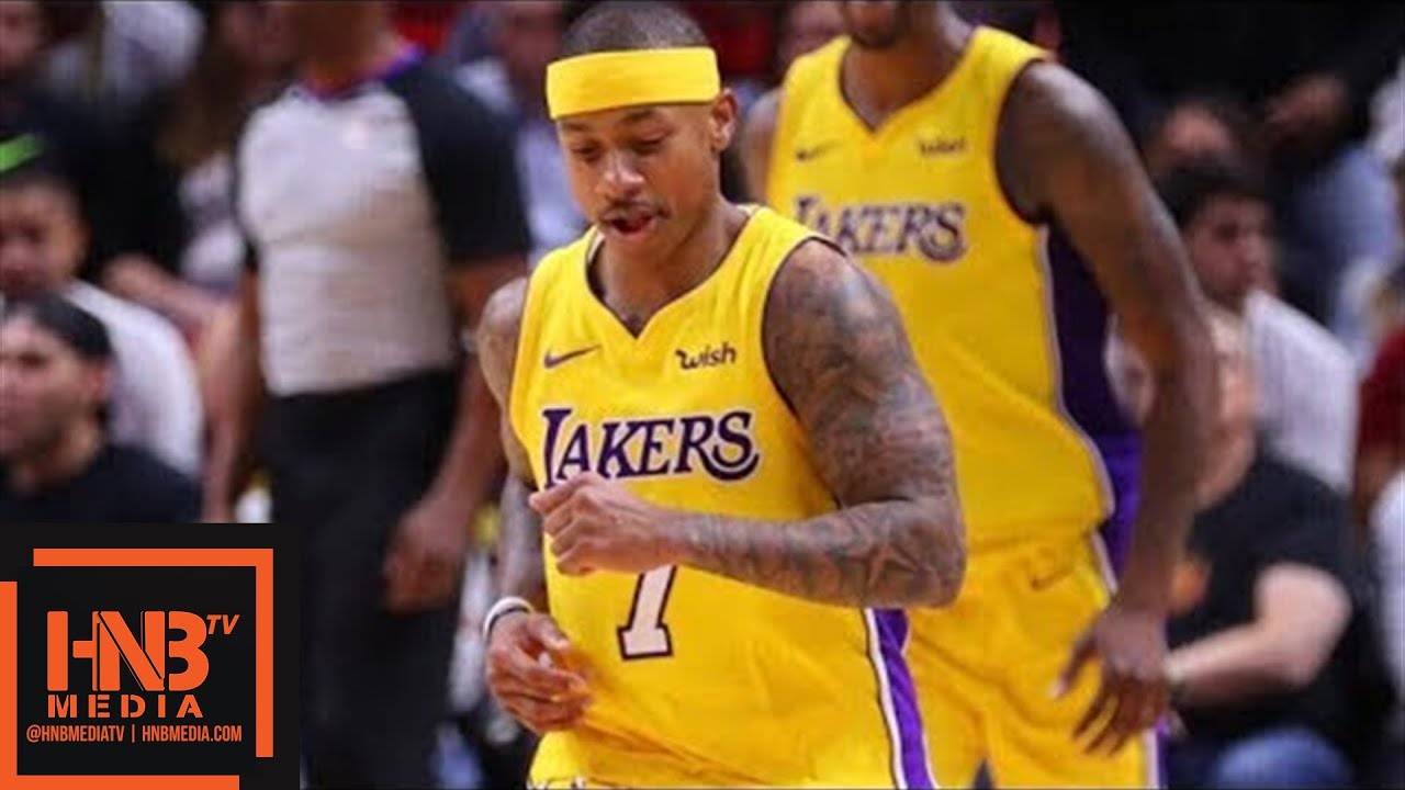 Los Angeles Lakers vs Miami Heat Full Game Highlights / March 1 / 2017-18 NBA Season