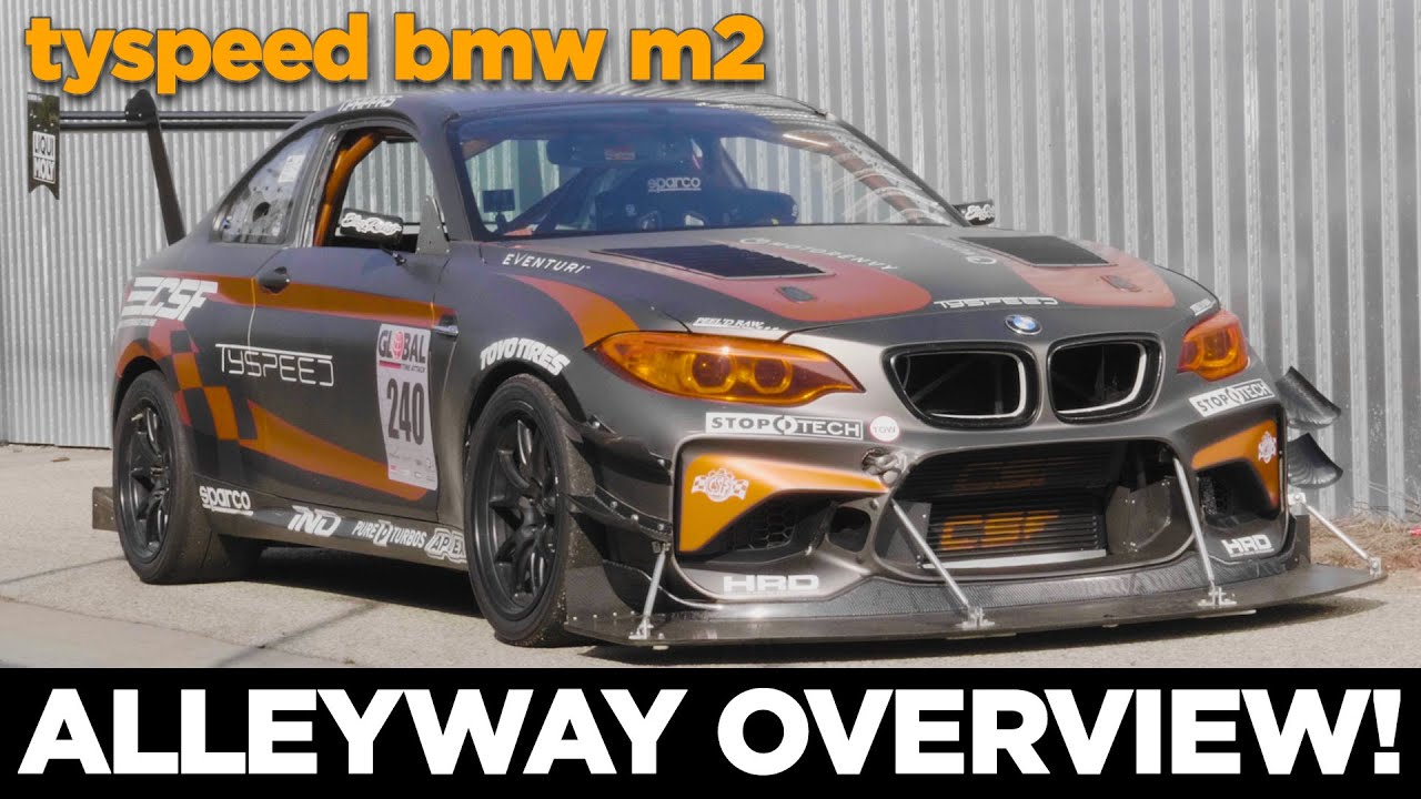 Pikes Peak Hillclimb BMW M2 in Our Alley!