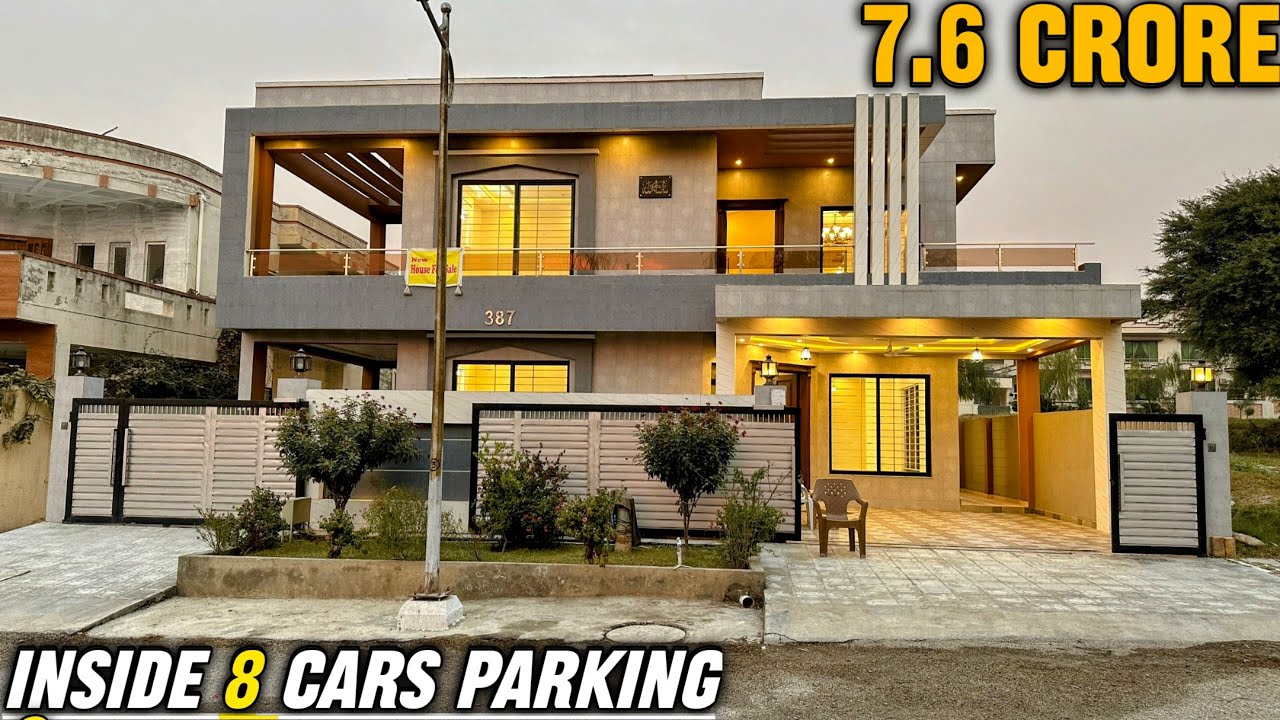 Affordable 1 Kanal Corner (MOST ELEGANT) House 🏡 For Sale in CDA Sector B-17 Islamabad