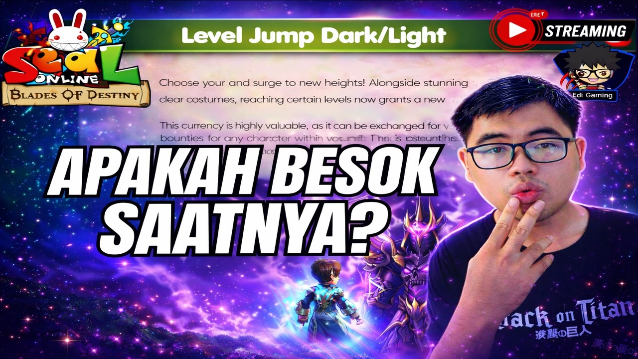 [Seal Online BOD] 🔴Apakah Besok Akan Ada Level Jump Atau PHP Lagi?  #mediashareonn
