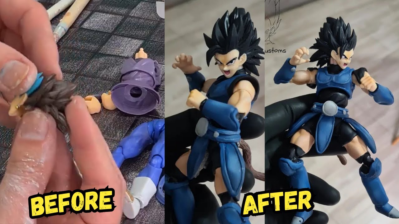 Shallot SH FIGUARTS CUSTOM DRAGON BALL  - How you can make one