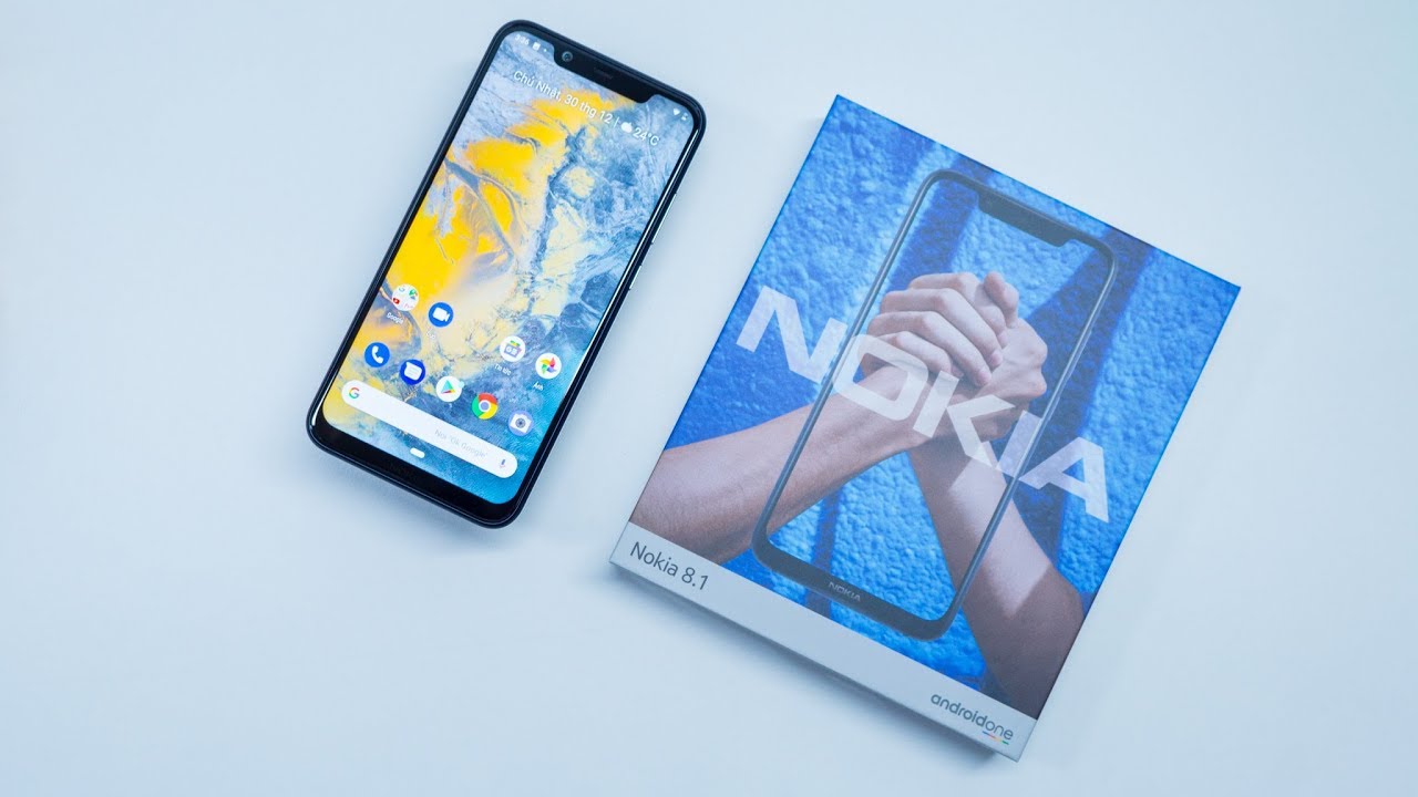 Mở hộp Nokia 8.1: giá bất ngờ 7.99 triệu, hoàn thiện tốt, ống kính ZEISS, Snapdragon 710, Android 9