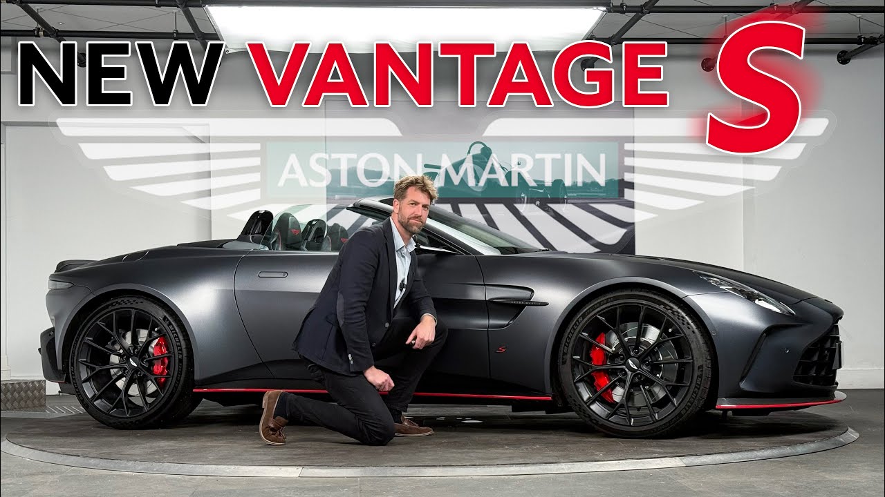 Новый Aston Martin Vantage S — что нового? — Обзор от Стюарта.