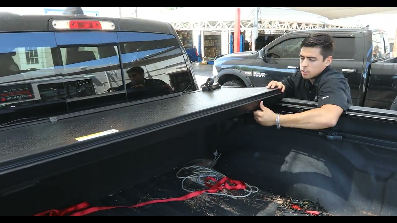 2022 Ram 1500 UnderCover Armor Flex Hard Folding Tonneau Cover