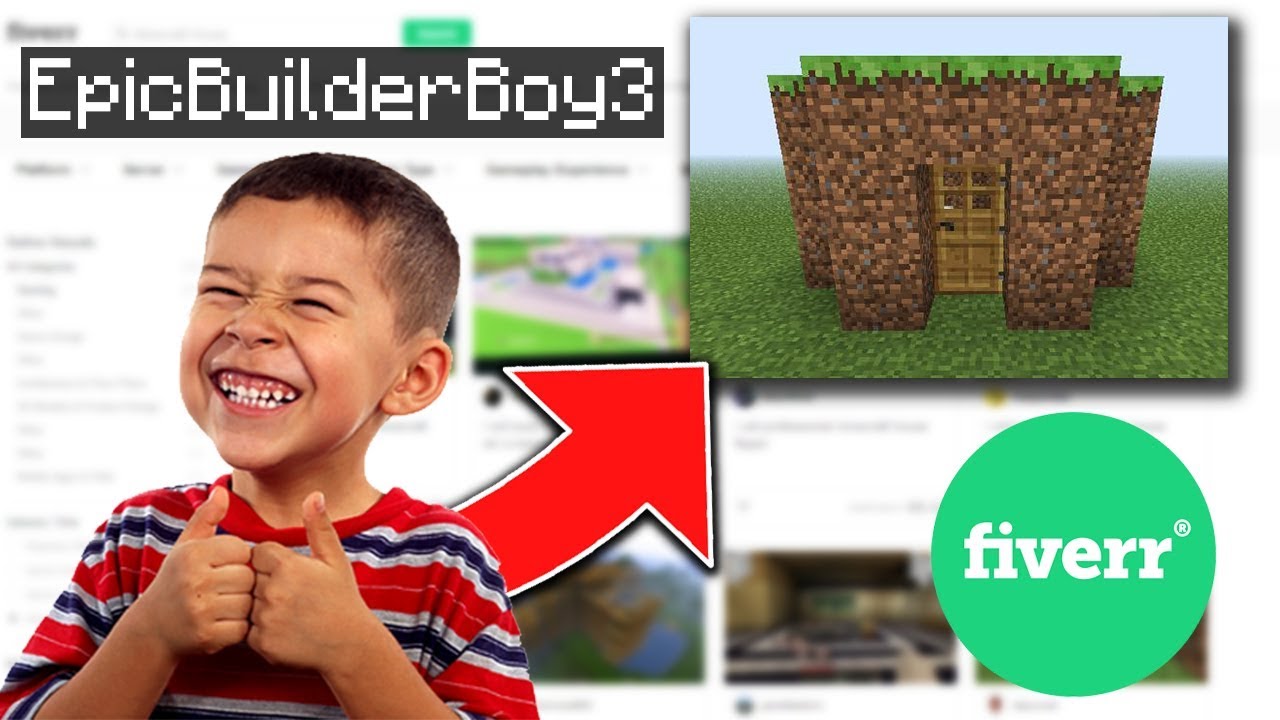 So, I Hired a Professional Minecraft Builder on Fiverr and he did this..