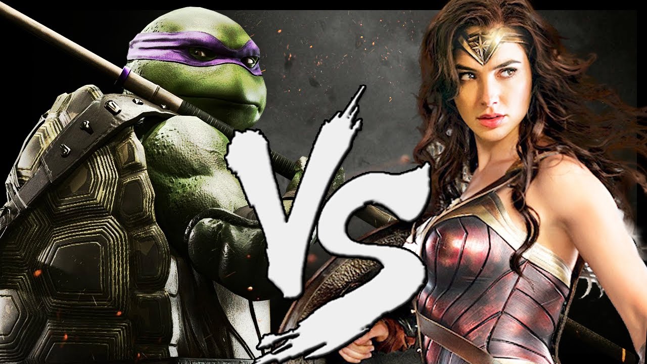 Injustice 2 Donatello TMNT vs Wonder Woman Snyderverse (Injustice Versus)