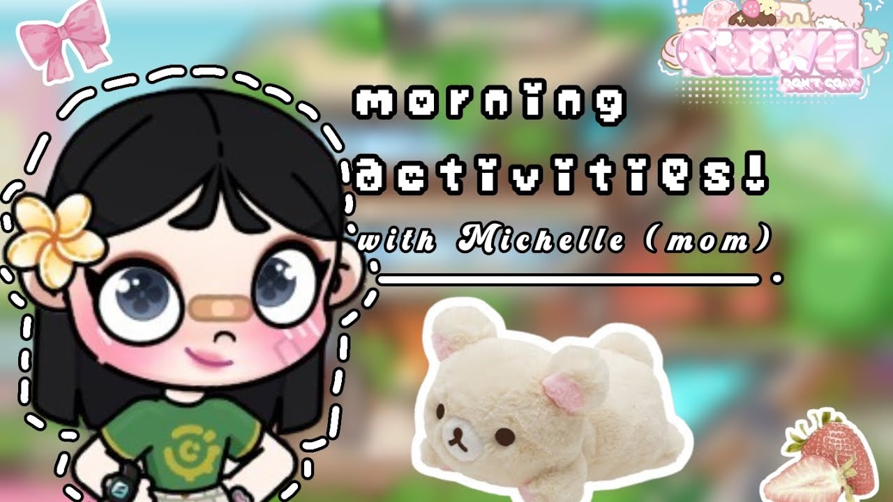 Morning activities!! || With Michelle (mom) #pazu #avatarworld #fypシ #xybcaz 