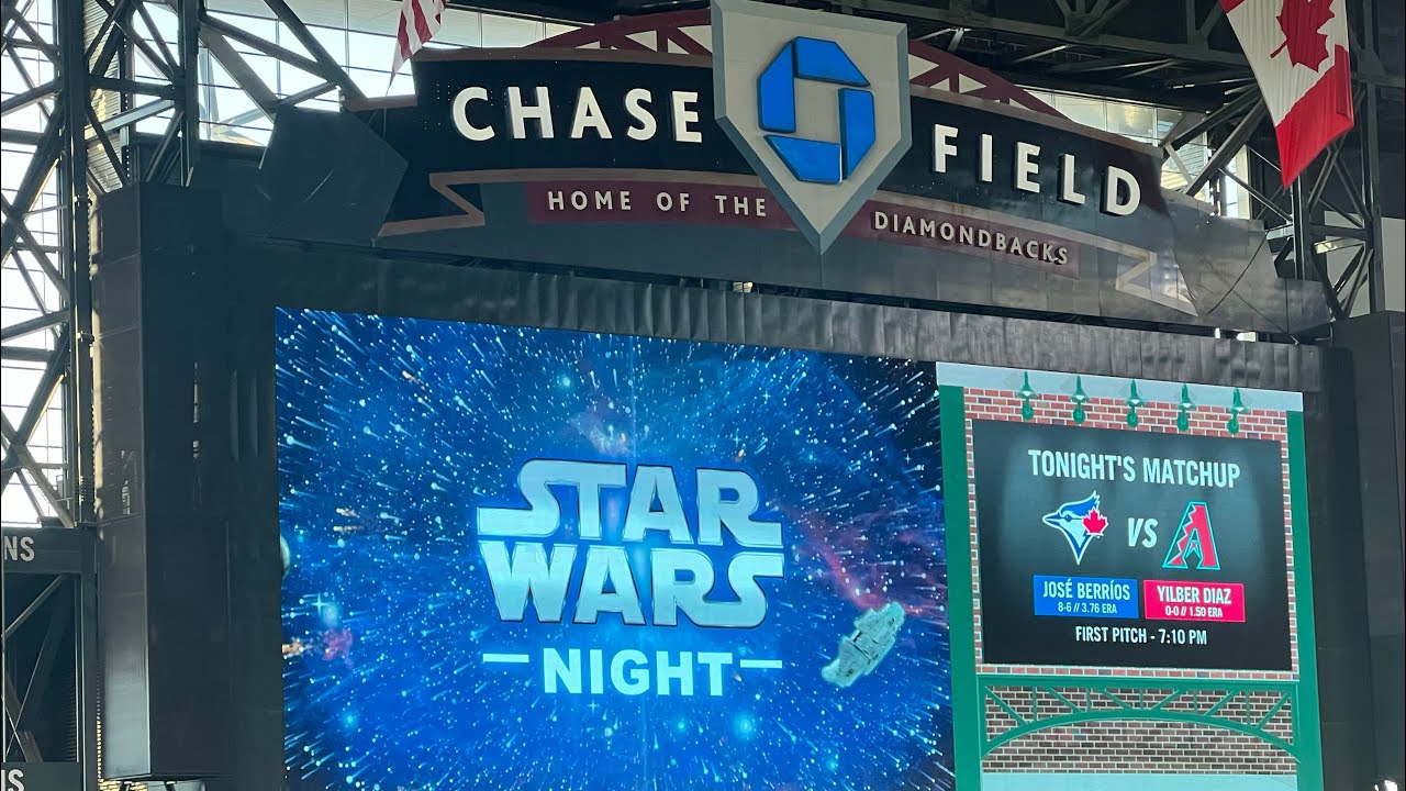 [4K] Arizona Diamondbacks Star Wars Night 2024