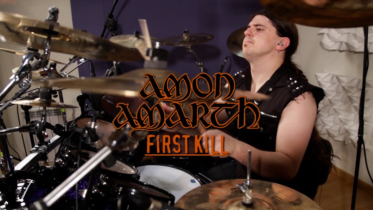 FIRST KILL - Amon Amarth | Drumcover by Adrián Berna